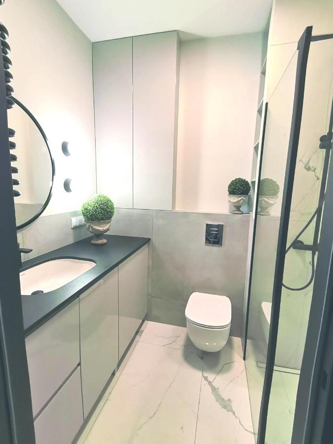 Luxusowy Apartament Klimczaka Apartman Varsó Kültér fotó